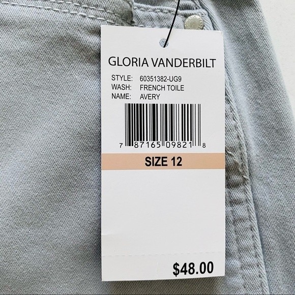 Womens Gray Cargo Capri Pants Size 12 Comfort Stretch - Picture 11 of 15